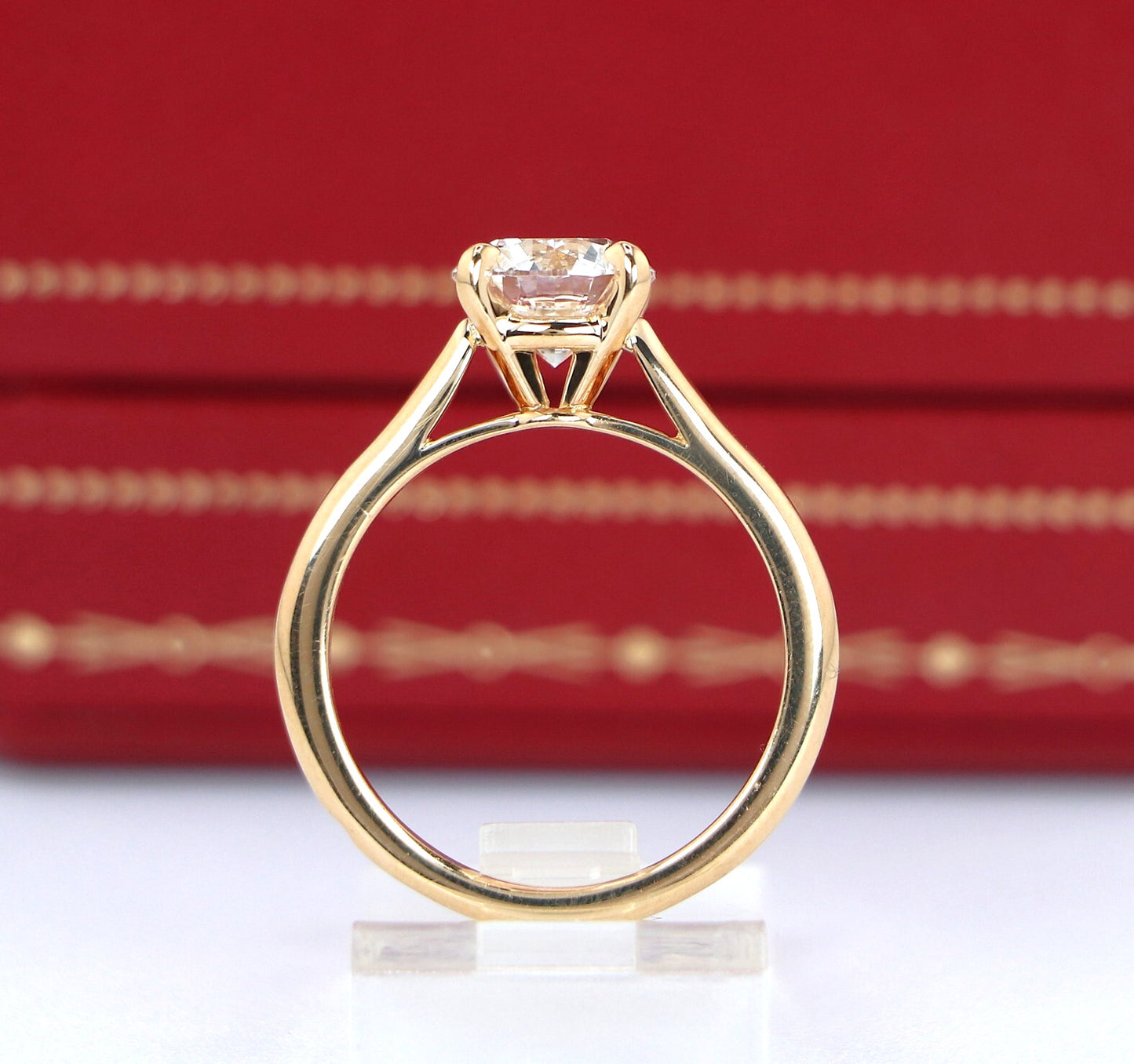 1.92ct Round Brilliant Diamond Solitaire Ring — GIA Certified, 18k Yellow Gold