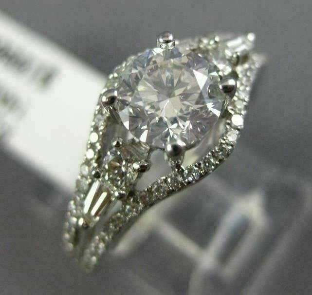 1.25ct Old European Cut Diamond Engagement Ring — GIA Certified, Platinum