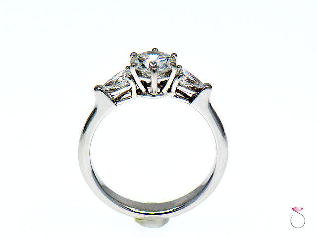 0.86ct Round Brilliant Hearts & Arrows Diamond Ring — GIA Certified, 14k Gold