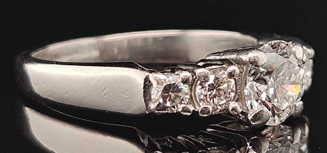 1.19ct Round Brilliant Diamond Engagement Ring — GIA Certified, 18k Yellow Gold