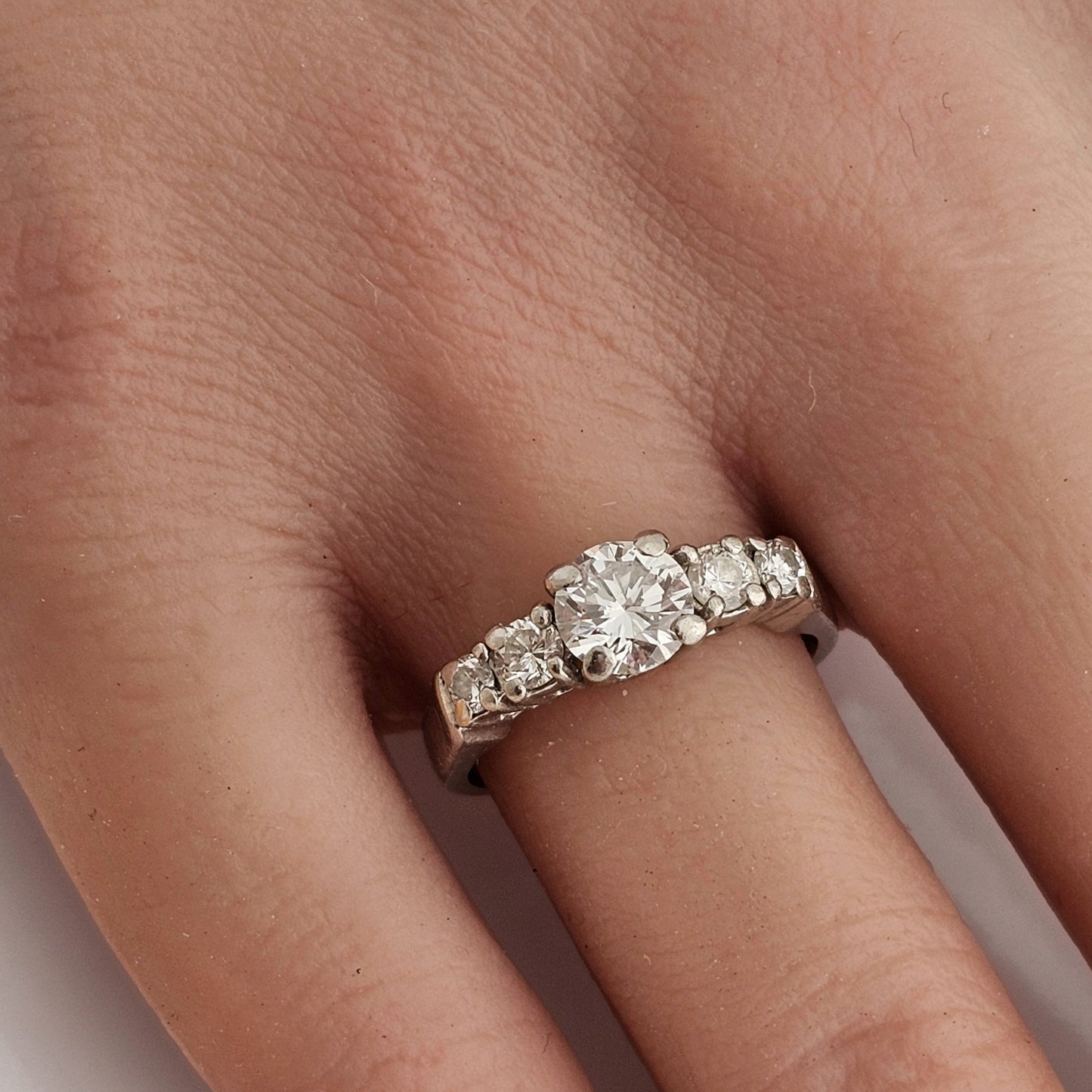 1.19ct Round Brilliant Diamond Engagement Ring — GIA Certified, 18k Yellow Gold