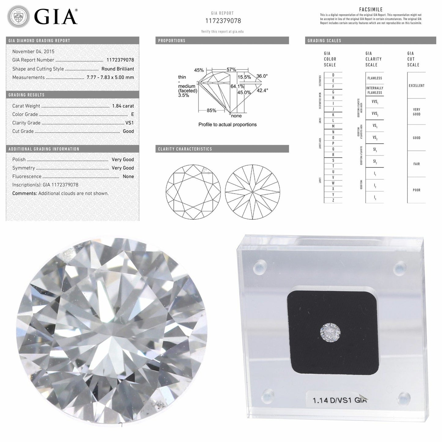 1.75ct Old Mine Cut Diamond Art Deco Ring — GIA Certified, Platinum