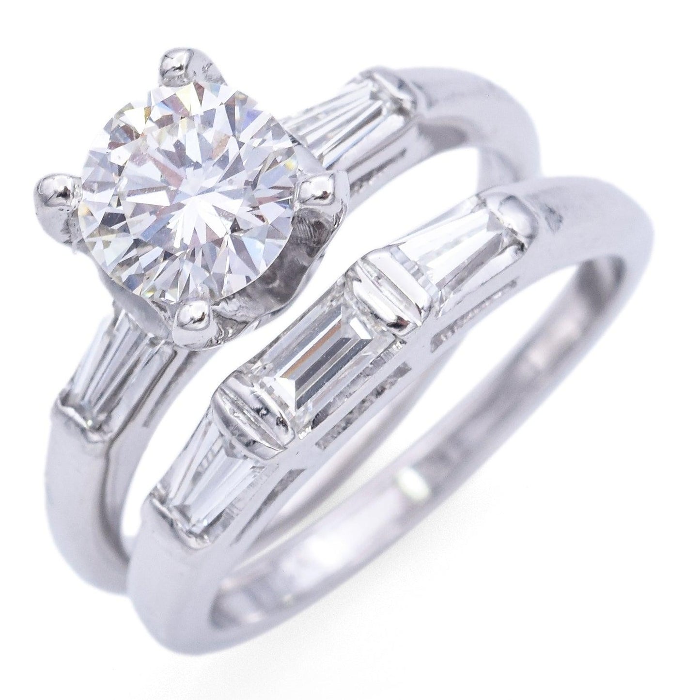 0.73ct Round Brilliant Diamond Ring — GIA Certified, 14k White Gold