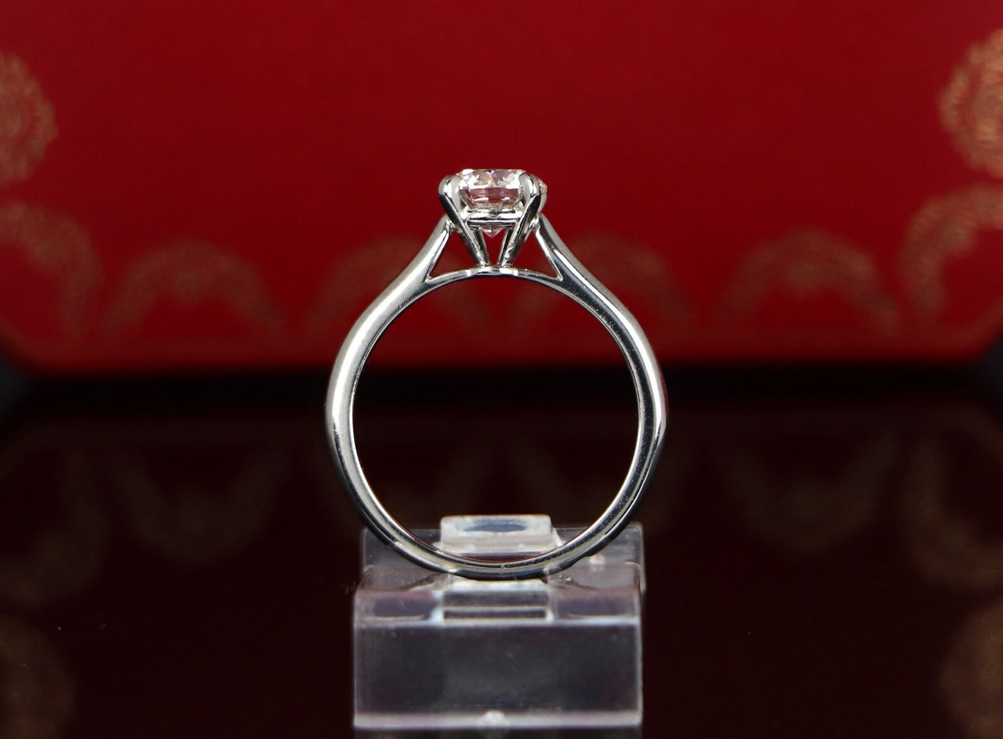 0.93ct Round Brilliant Diamond Solitaire Ring — GIA Certified, Platinum