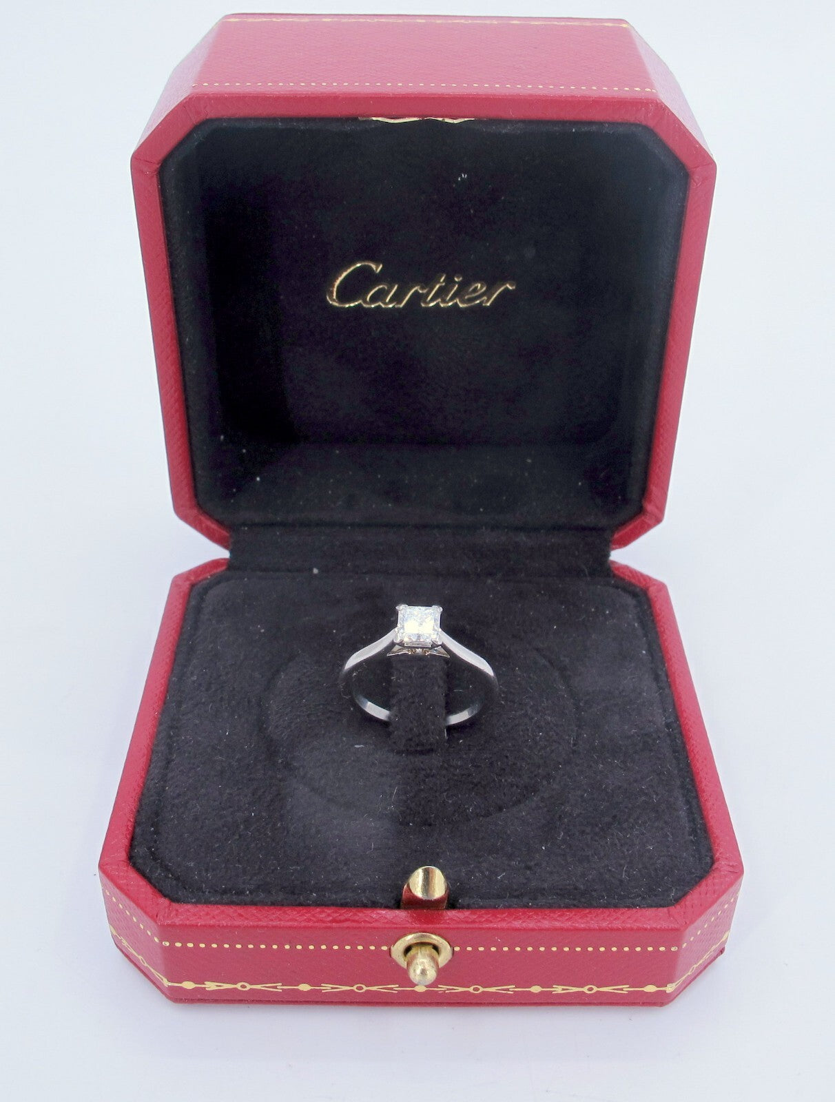 0.72ct Round Brilliant Diamond Engagement Ring — GIA Certified, Platinum