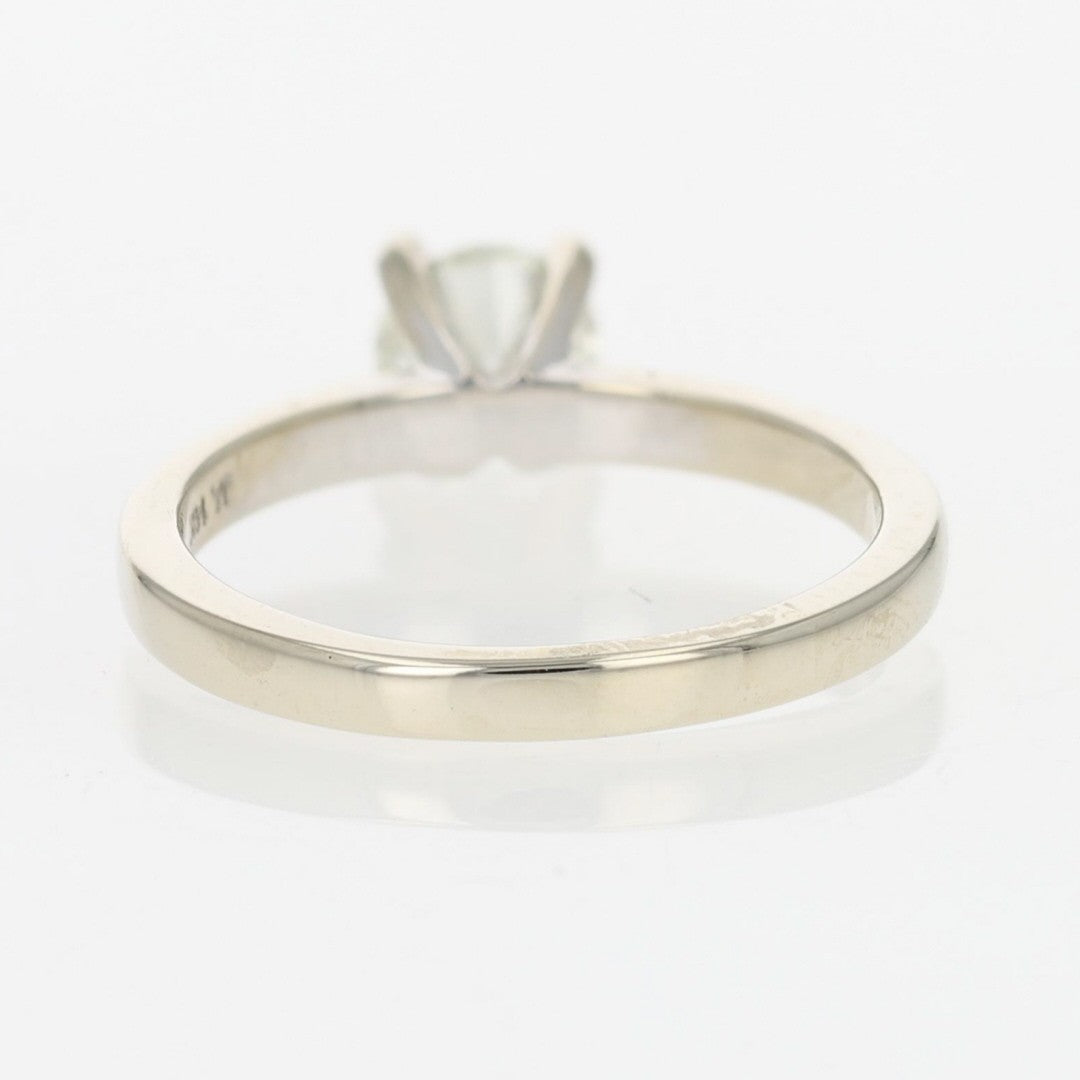 0.72ct Round Brilliant Diamond Engagement Ring — GIA Certified, Platinum