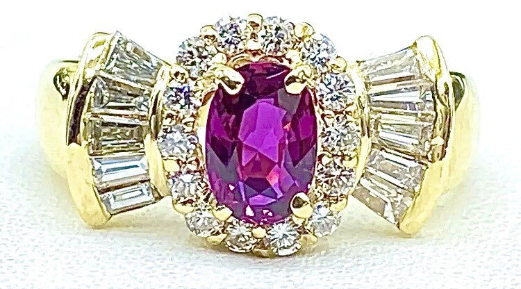 1.7ct Oval Diamond Engagement Ring — GIA Certified, 18k Gold