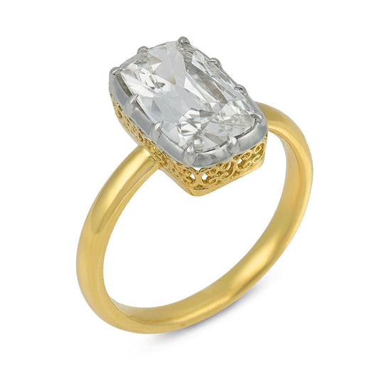 1.81ct Round Brilliant Halo Engagement Ring — GIA Certified, 14k White Gold