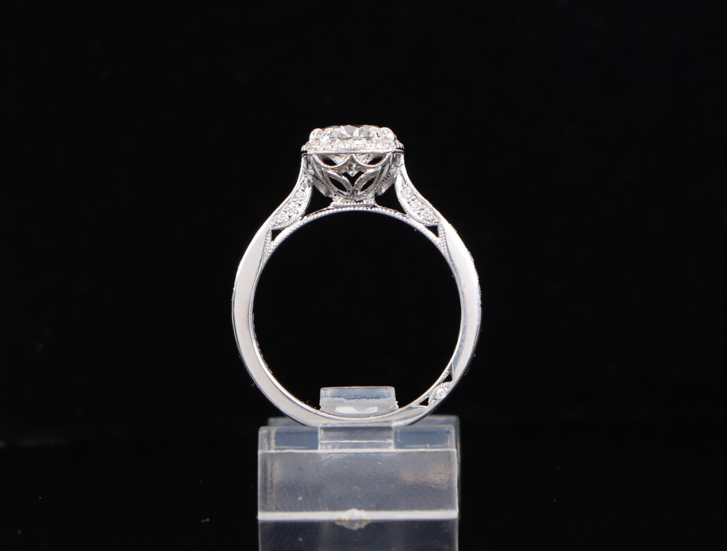1.26ct Round Brilliant Diamond Engagement Ring — GIA Certified, 18k White Gold