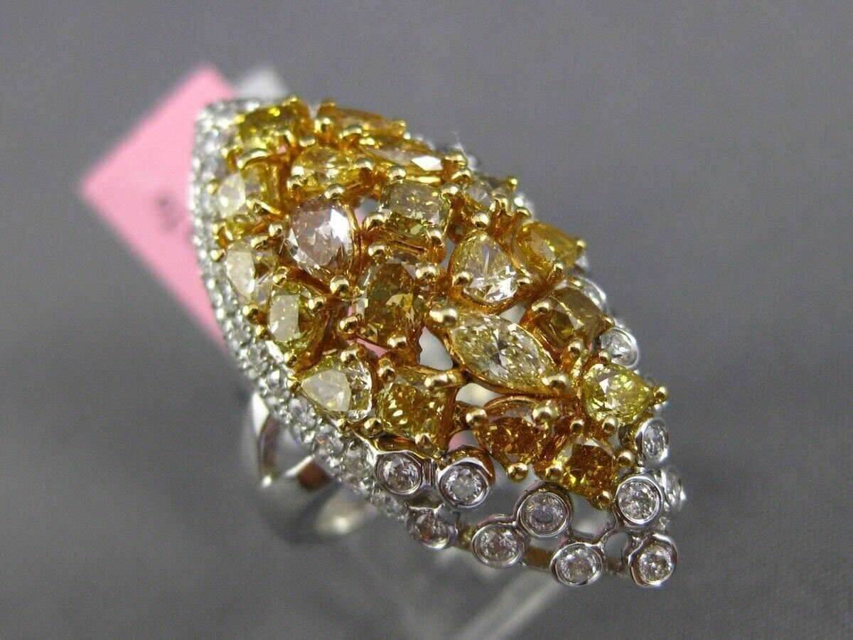 3.02ct Old Mine Cut Diamond Solitaire Ring — GIA Certified, Multi-Tone Gold