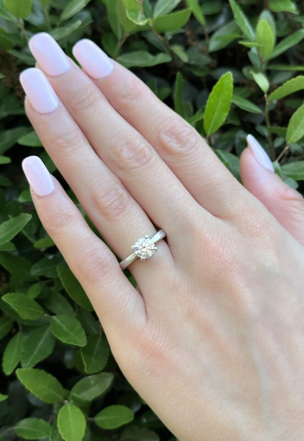 1.21ct Round Brilliant Diamond Solitaire Ring — GIA Certified, Platinum