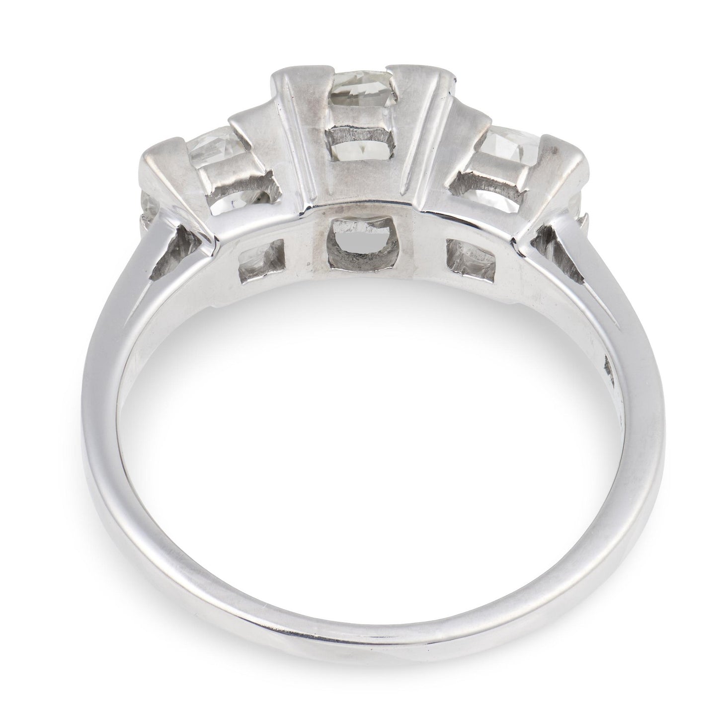 1.15ct Old European Cut Diamond Art Deco Ring — GIA Certified, Platinum