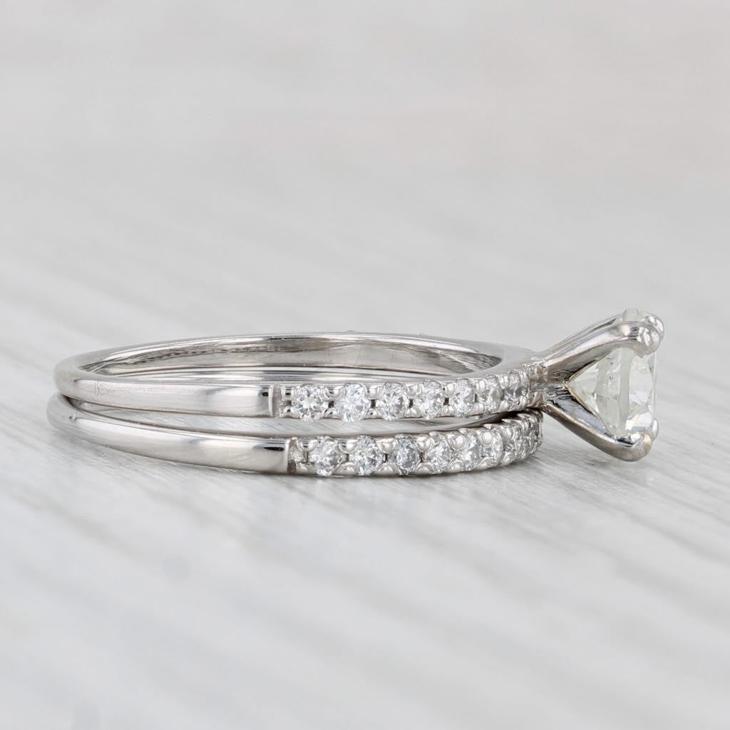 1.00ct Round Brilliant Diamond Engagement Ring — GIA Certified, 14k White Gold