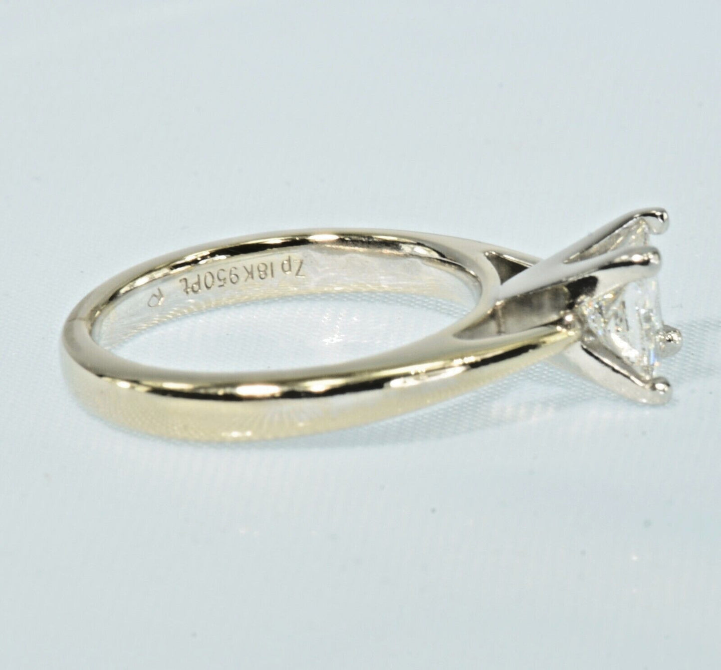 0.60ct Round Brilliant Lab Grown Diamond Ring — GIA Certified, 18k Yellow Gold