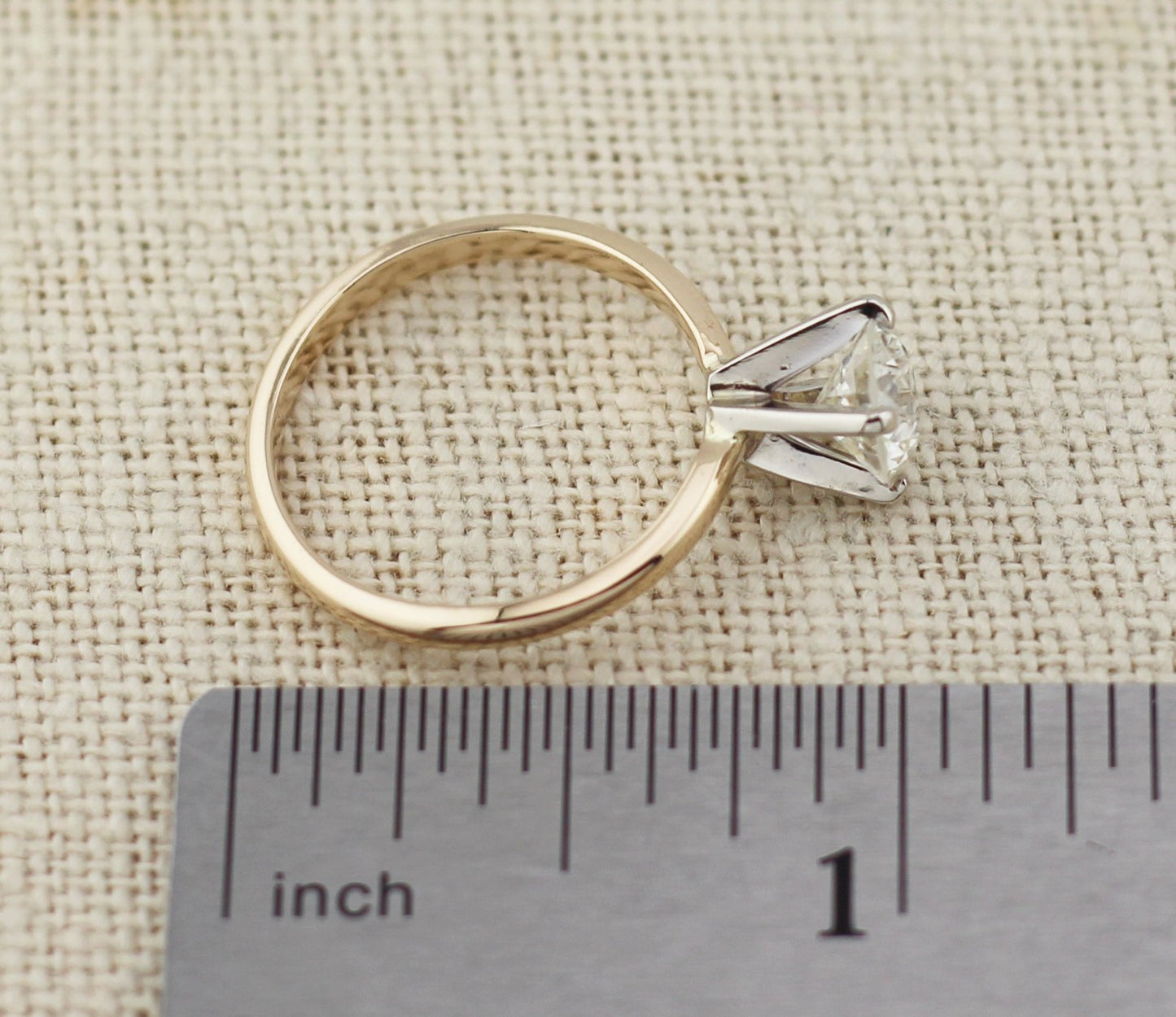 1.14ct Old European Cut Diamond Art Deco Ring — GIA Certified, Platinum
