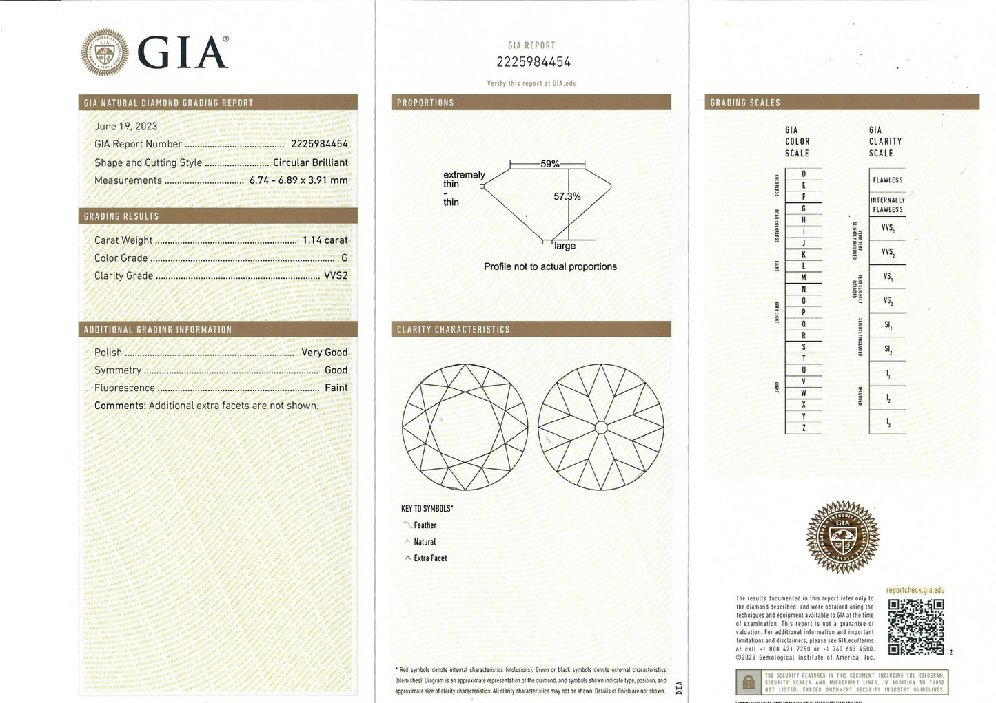 1.14ct Round Brilliant Diamond Halo Ring — GIA Certified, 14k White & Rose Gold