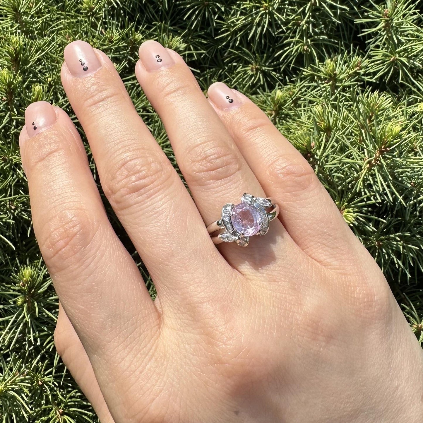 2.01ct Oval Ruby & Diamond Ring — GIA Certified, Platinum