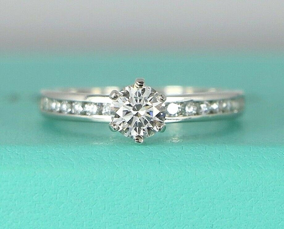 0.50ct Round Brilliant Diamond Engagement Ring — GIA Certified, Platinum