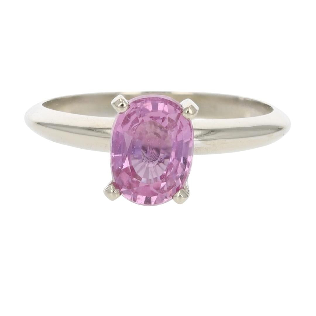 1.7ct Oval Diamond Engagement Ring — GIA Certified, 18k Gold