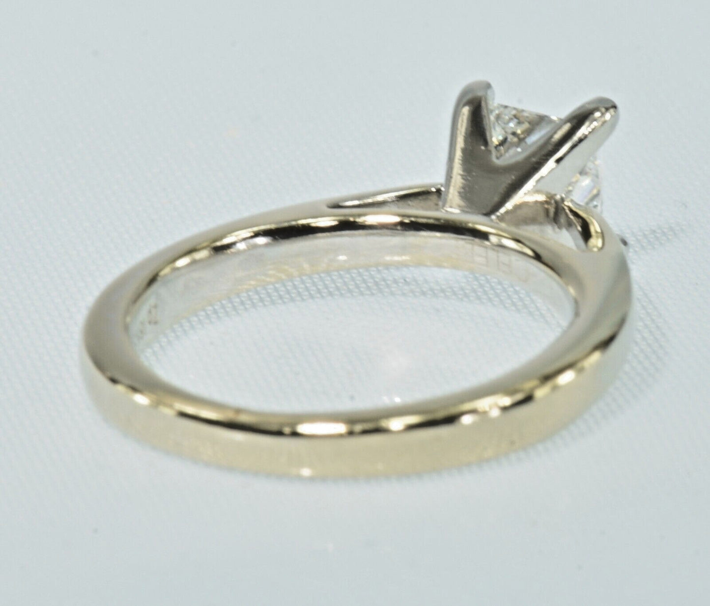 0.60ct Round Brilliant Lab Grown Diamond Ring — GIA Certified, 18k Yellow Gold