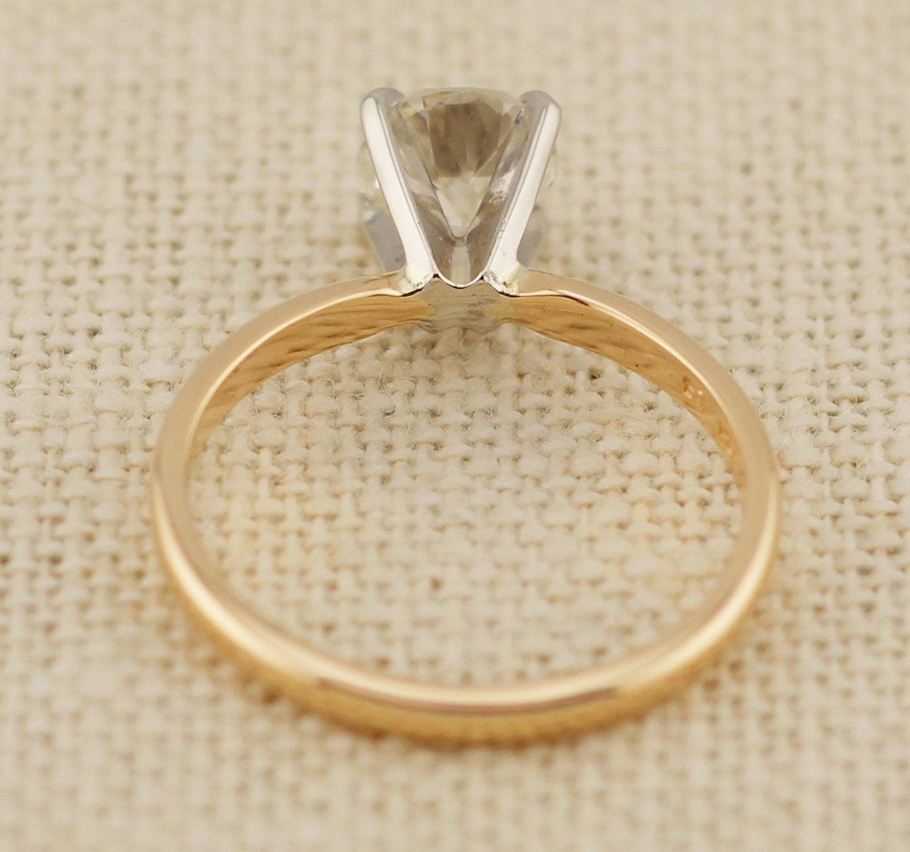 1.14ct Old European Cut Diamond Art Deco Ring — GIA Certified, Platinum