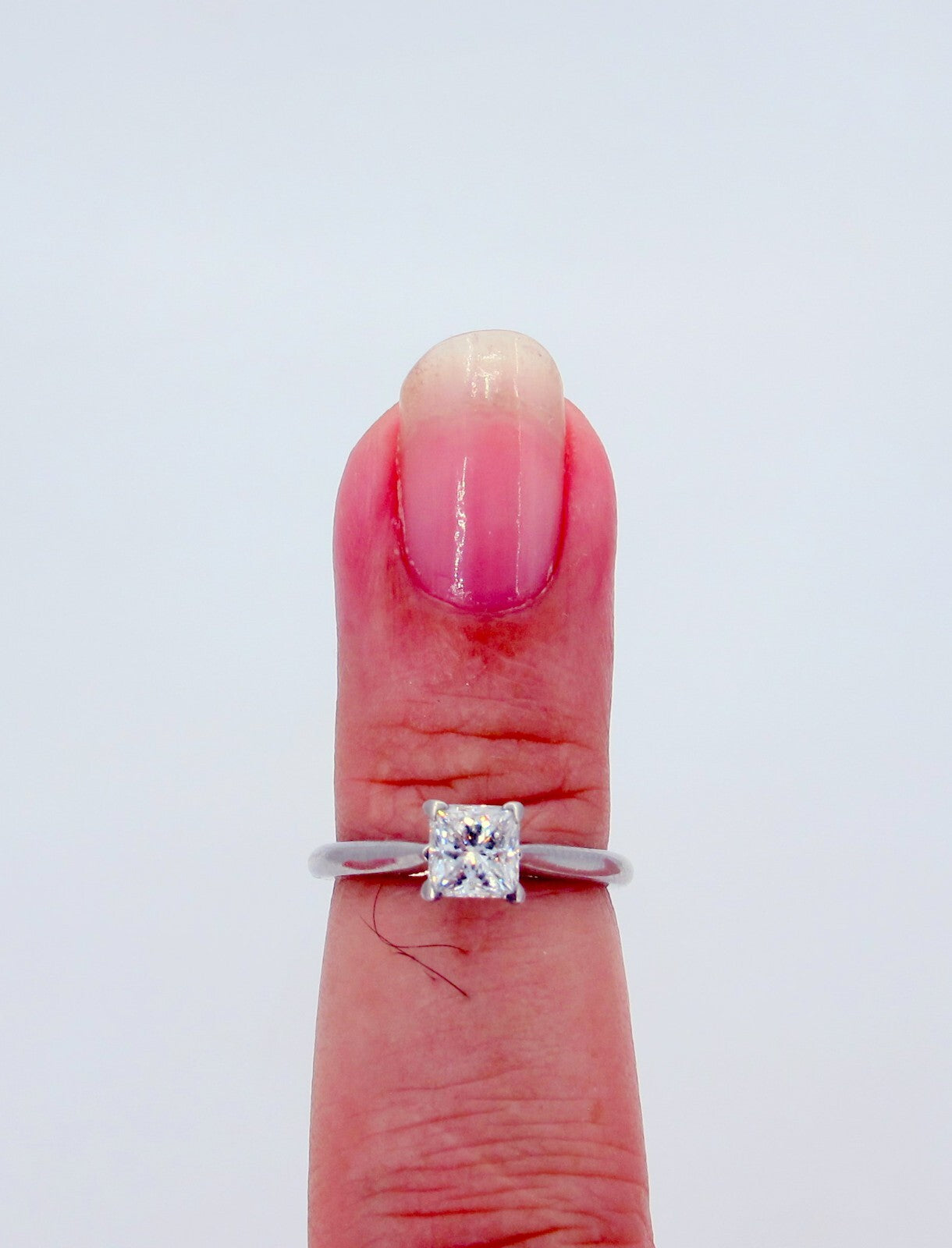 0.72ct Round Brilliant Diamond Engagement Ring — GIA Certified, Platinum