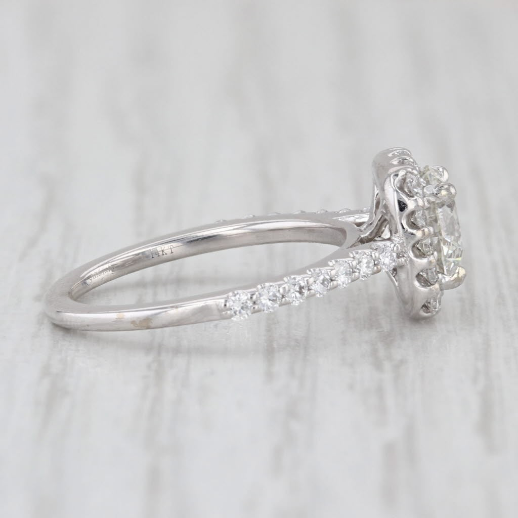 1.69ct Round Brilliant Diamond Engagement Ring — GIA Certified, 18k White Gold