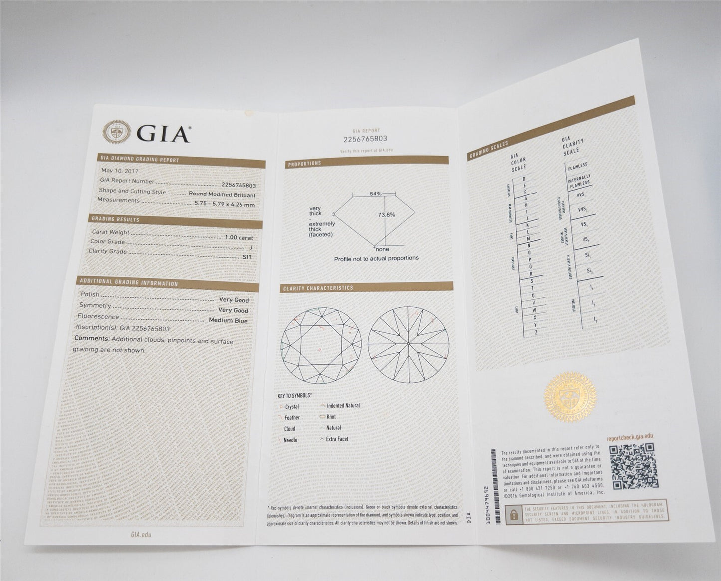 1.25ct Old European Cut Diamond Engagement Ring — GIA Certified, Platinum