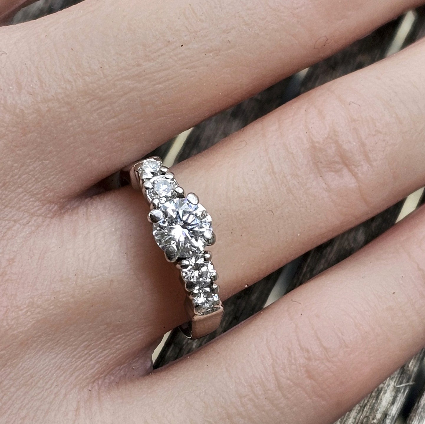 1.19ct Round Brilliant Diamond Engagement Ring — GIA Certified, 18k Yellow Gold