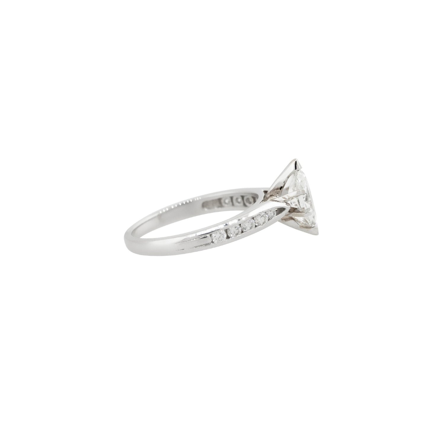 0.98ct Marquise Diamond Engagement Ring — GIA Certified, Platinum