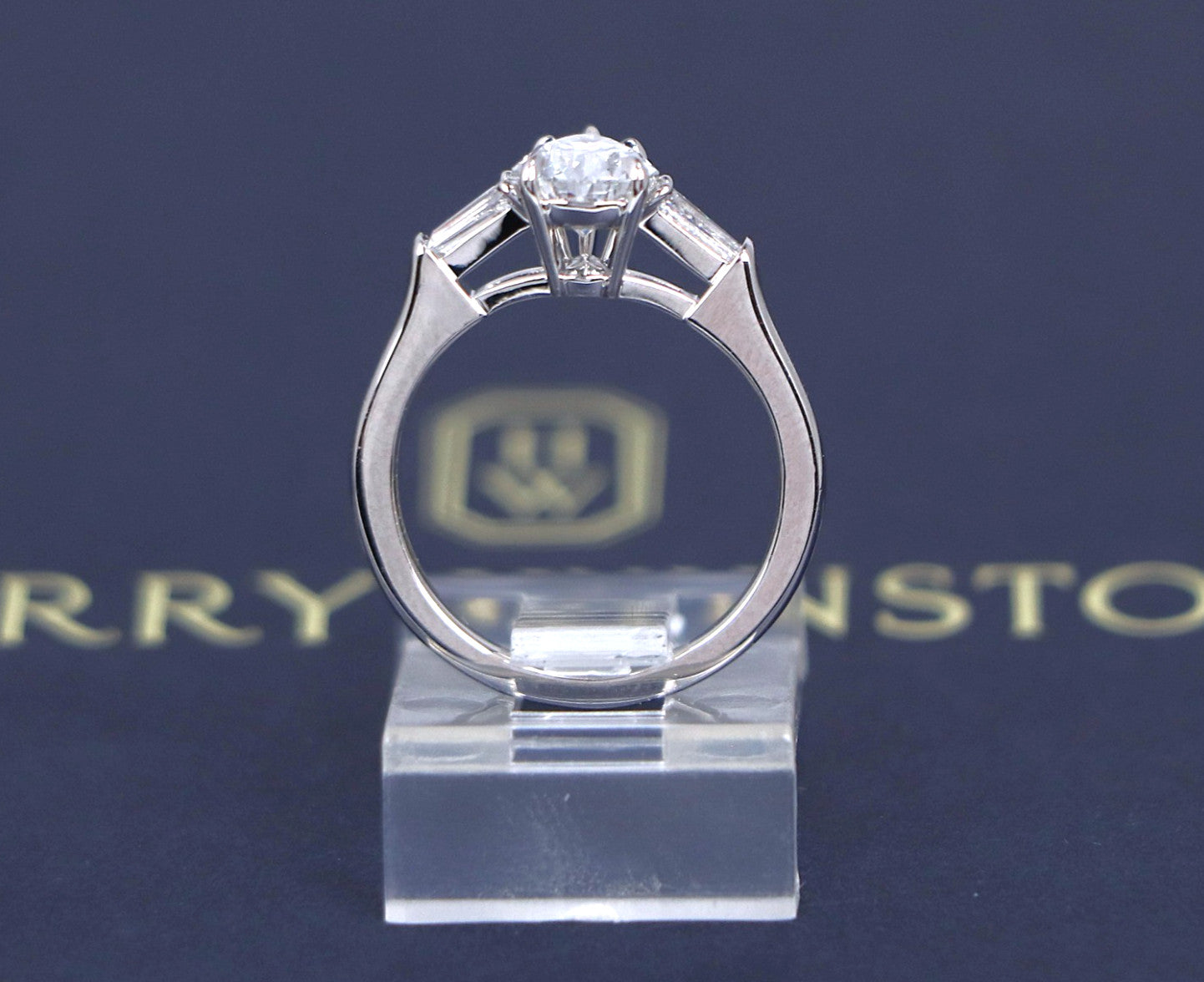 1.29ct Pear Brilliant Diamond Solitaire Ring — GIA Certified, Platinum