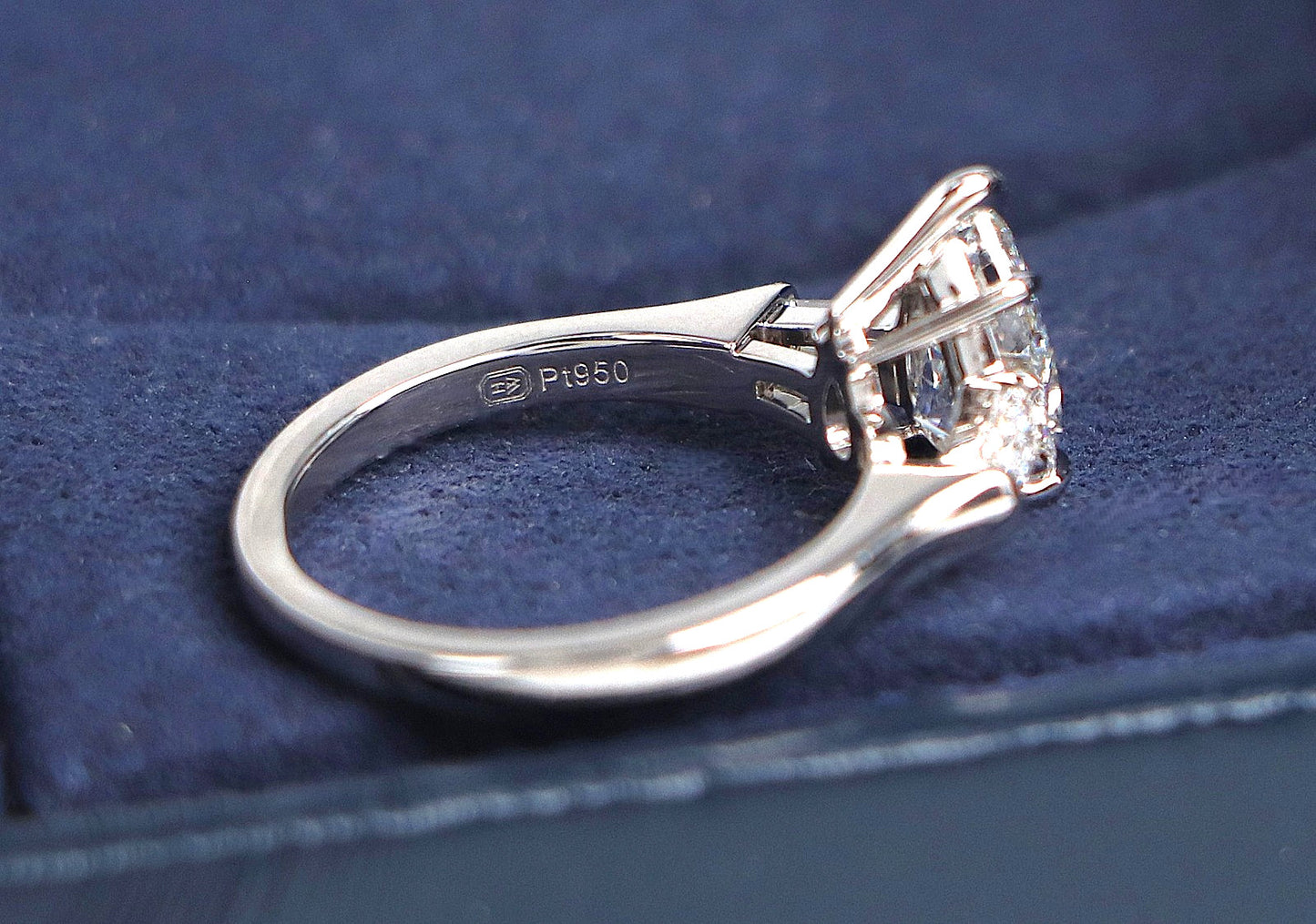 1.29ct Pear Brilliant Diamond Solitaire Ring — GIA Certified, Platinum