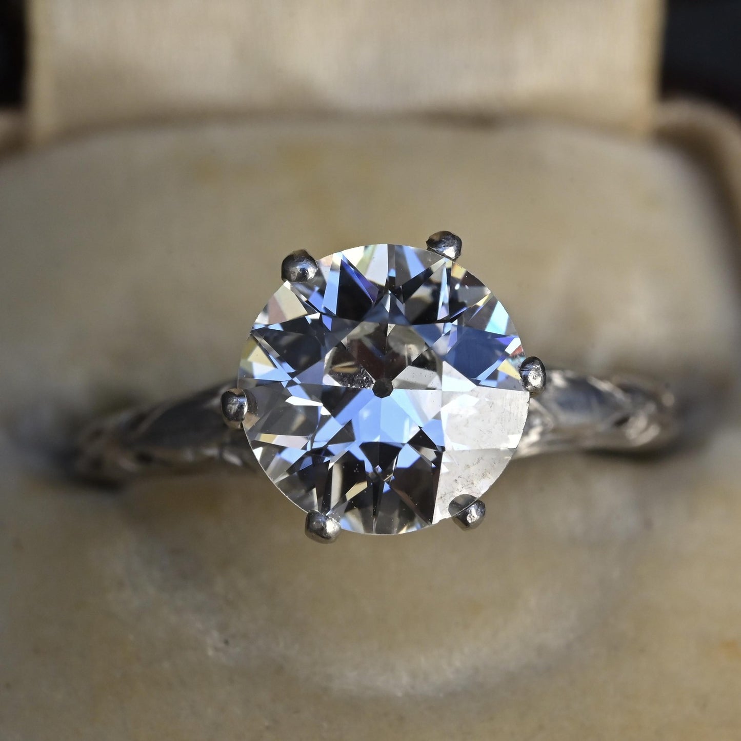 1.60ct Round Brilliant Three-Stone Diamond Ring — GIA Certified, Platinum