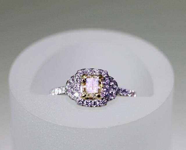 0.83ct Fancy Light Yellow Diamond Halo Ring — GIA Certified, 18k White Gold