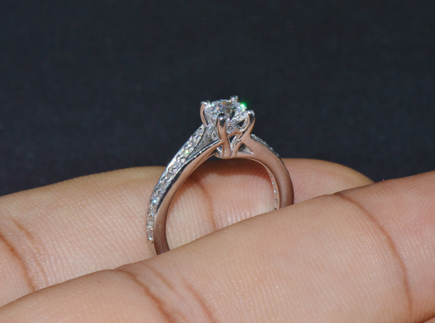 0.69ct Round Brilliant Diamond Solitaire Ring — GIA Certified, 950 Platinum