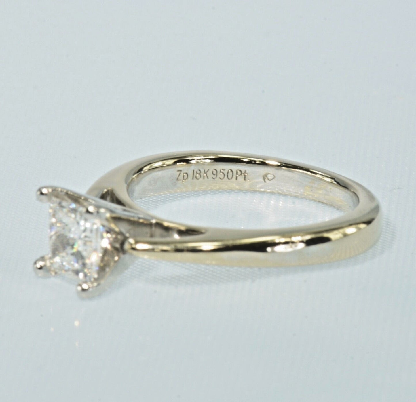 0.60ct Round Brilliant Lab Grown Diamond Ring — GIA Certified, 18k Yellow Gold