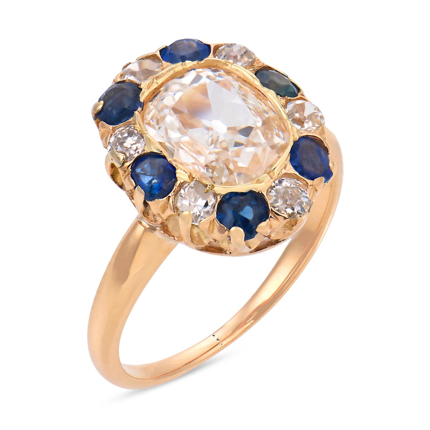 1.15ct Old European Cut Diamond Art Deco Ring — GIA Certified, Platinum