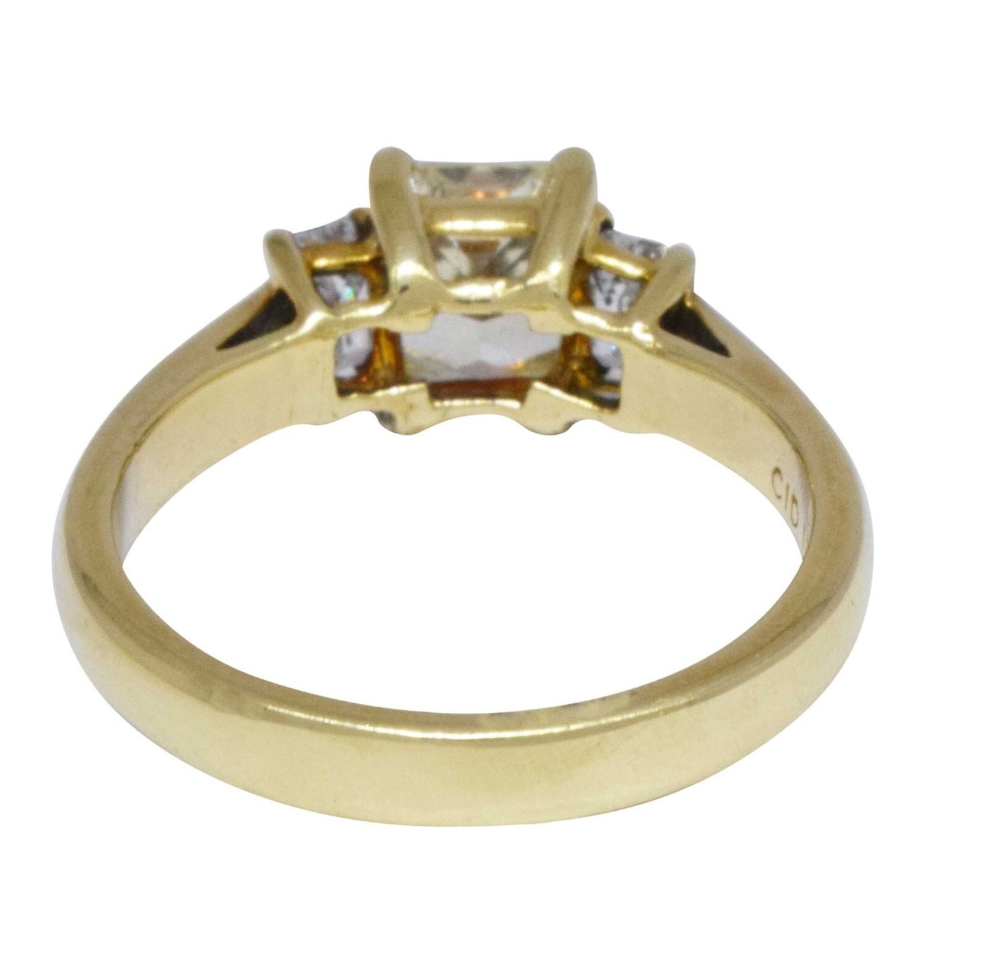 1.32ct Radiant Diamond Engagement Ring — GIA Certified, 14k White Gold
