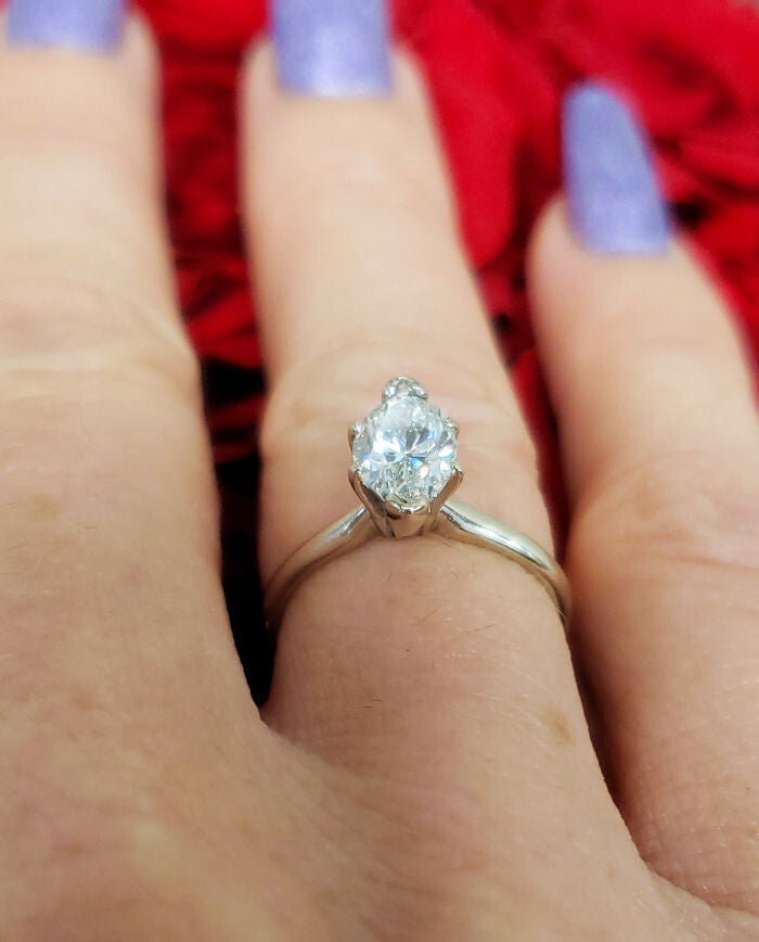 1.06ct Fancy Yellow Diamond Halo Engagement Ring — GIA Certified, 18k White Gold