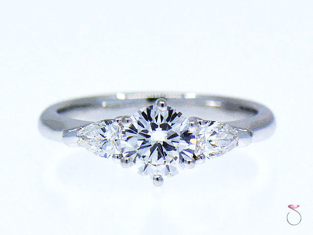 0.86ct Round Brilliant Hearts & Arrows Diamond Ring — GIA Certified, 14k Gold