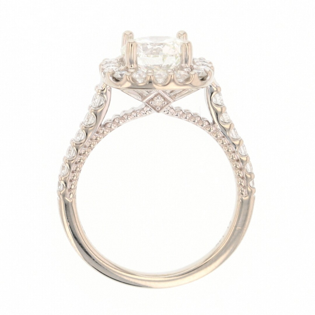 1.69ct Round Brilliant Diamond Engagement Ring — GIA Certified, 18k White Gold