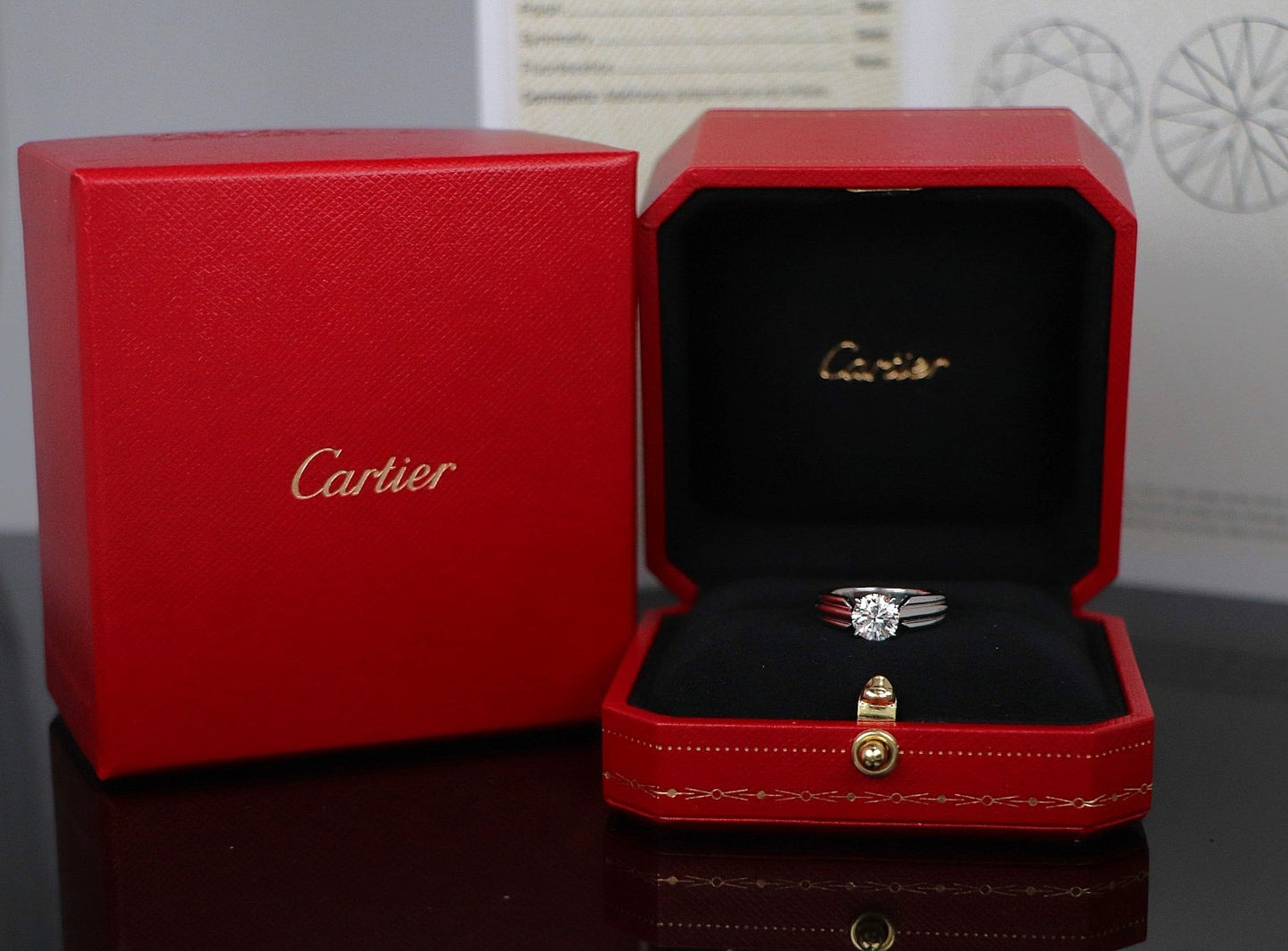 1.02ct Round Brilliant Diamond Solitaire Ring — GIA Certified, Platinum