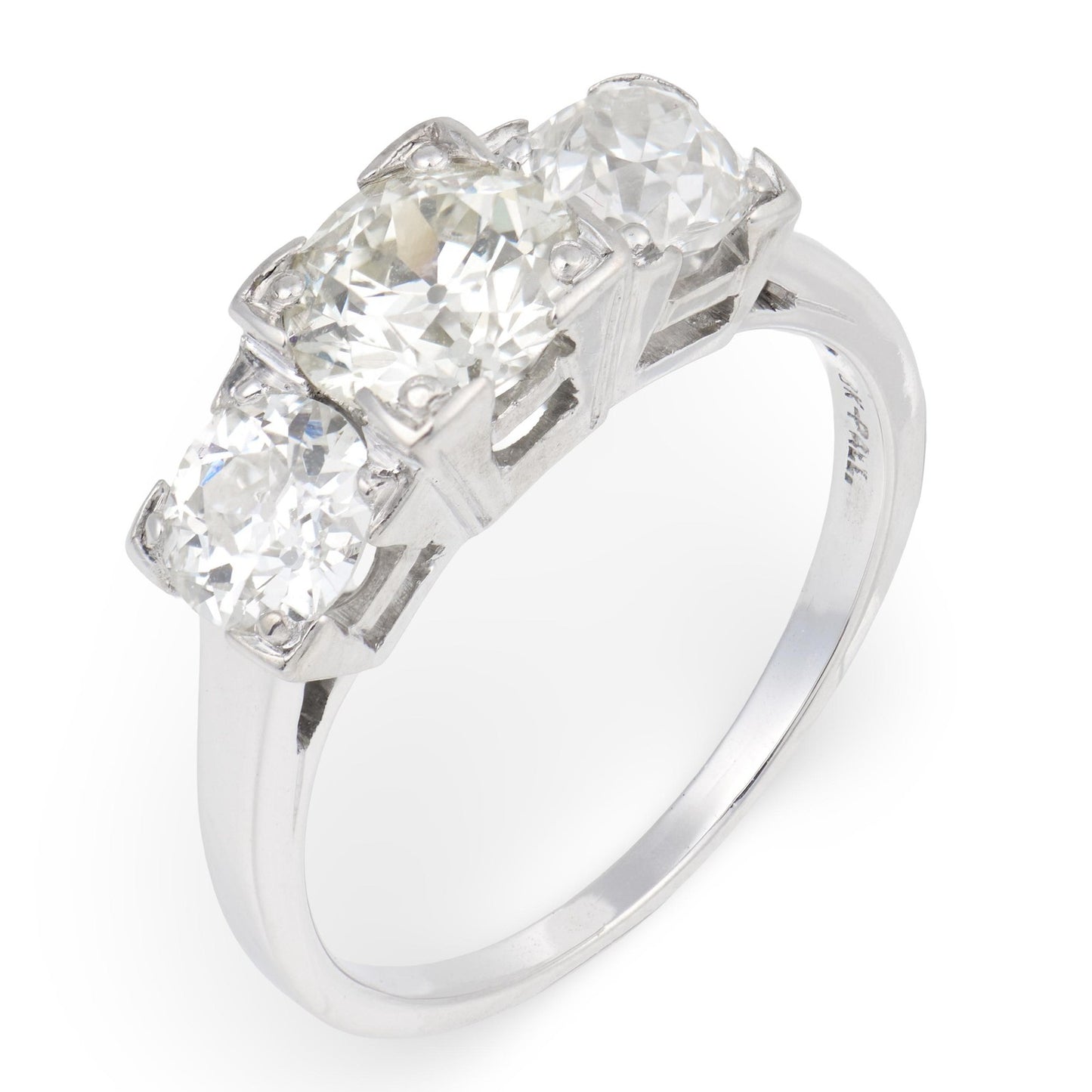 1.15ct Old European Cut Diamond Art Deco Ring — GIA Certified, Platinum