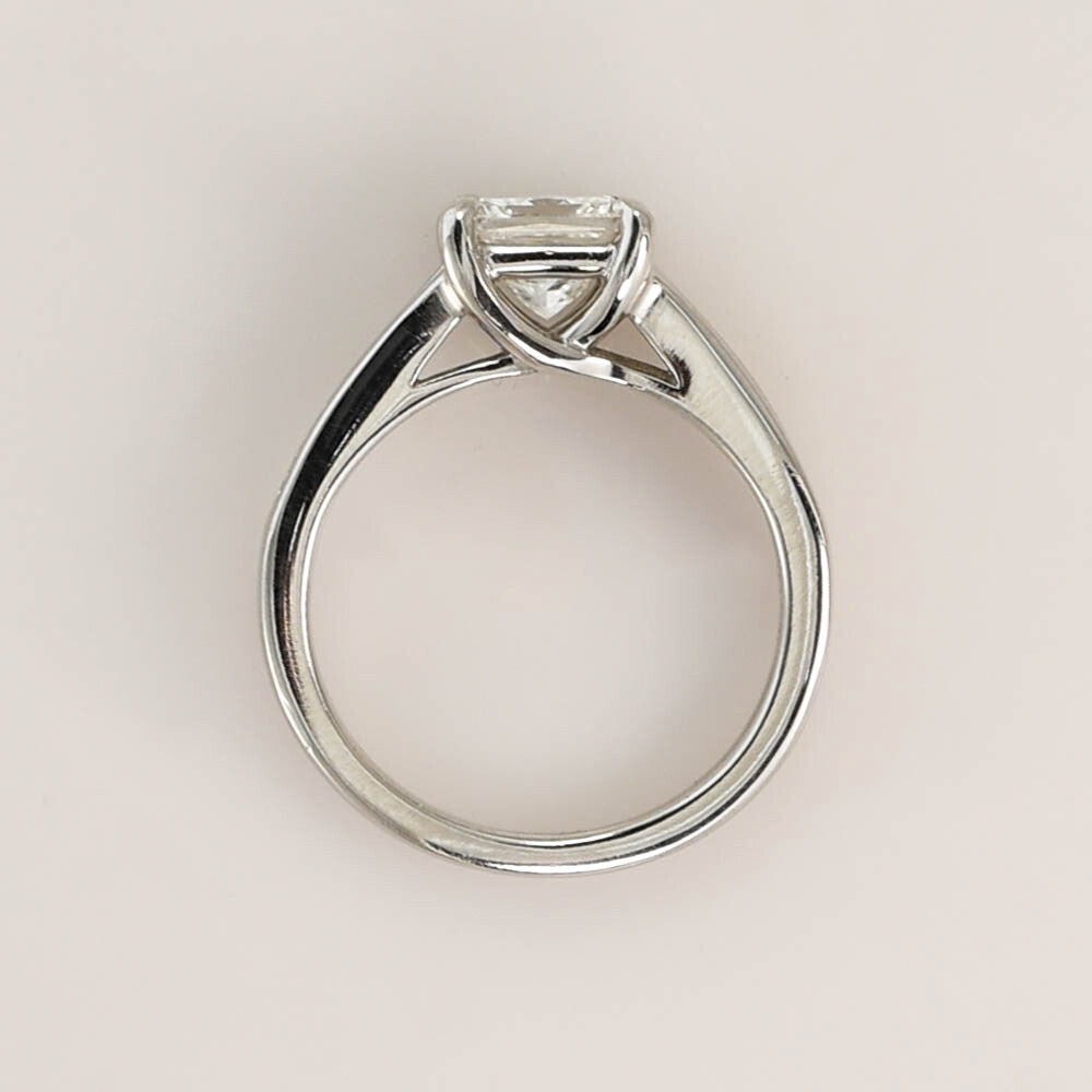 1.25ct Old European Cut Diamond Engagement Ring — GIA Certified, Platinum